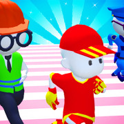 Knockout Fall Guys 3D Run - Royale Race