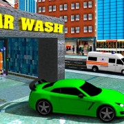 Sports Car Wash Gas Station