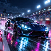 Neon Circuit Rush