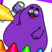 Grimace Shake Draw And Erase